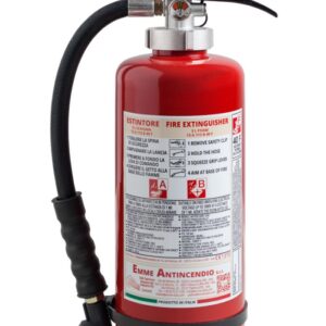 ESTINTORE PORTATILE A SCHIUMA DA 3 LT