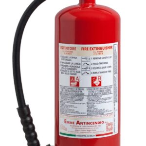 ESTINTORE PORTATILE A SCHIUMA DA 6 LT
